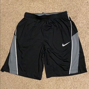 Nike dry-fit athletic shorts.